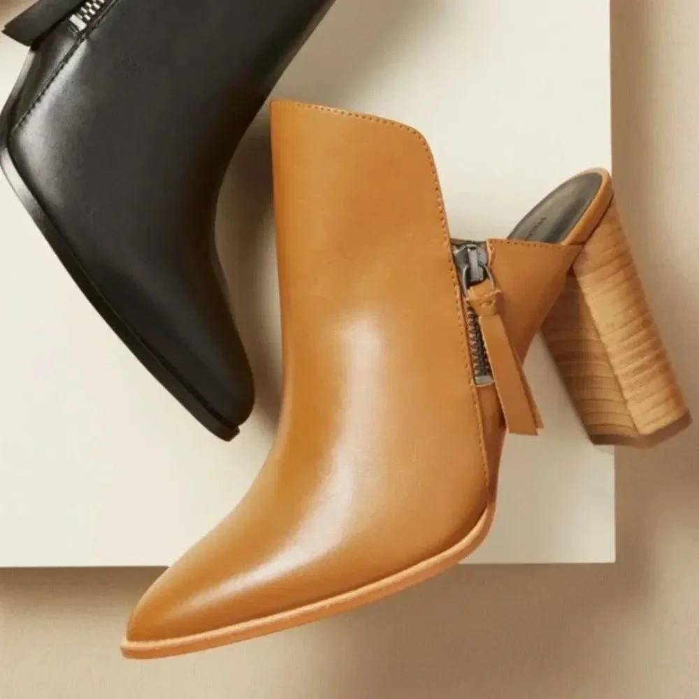 Rebecca Minkoff Aiden Mule Point Toe Heel